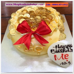 Bánh Sinh Nhật Hũ Vàng - VA96